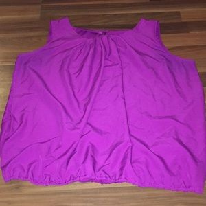 Purple tank